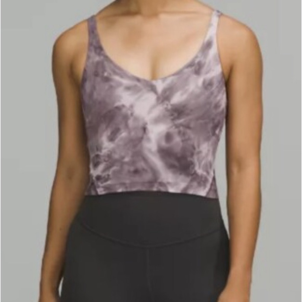 Lululemon Align Tank Top, Diamond Dye Pitch Grey/Graphite Grey (4)